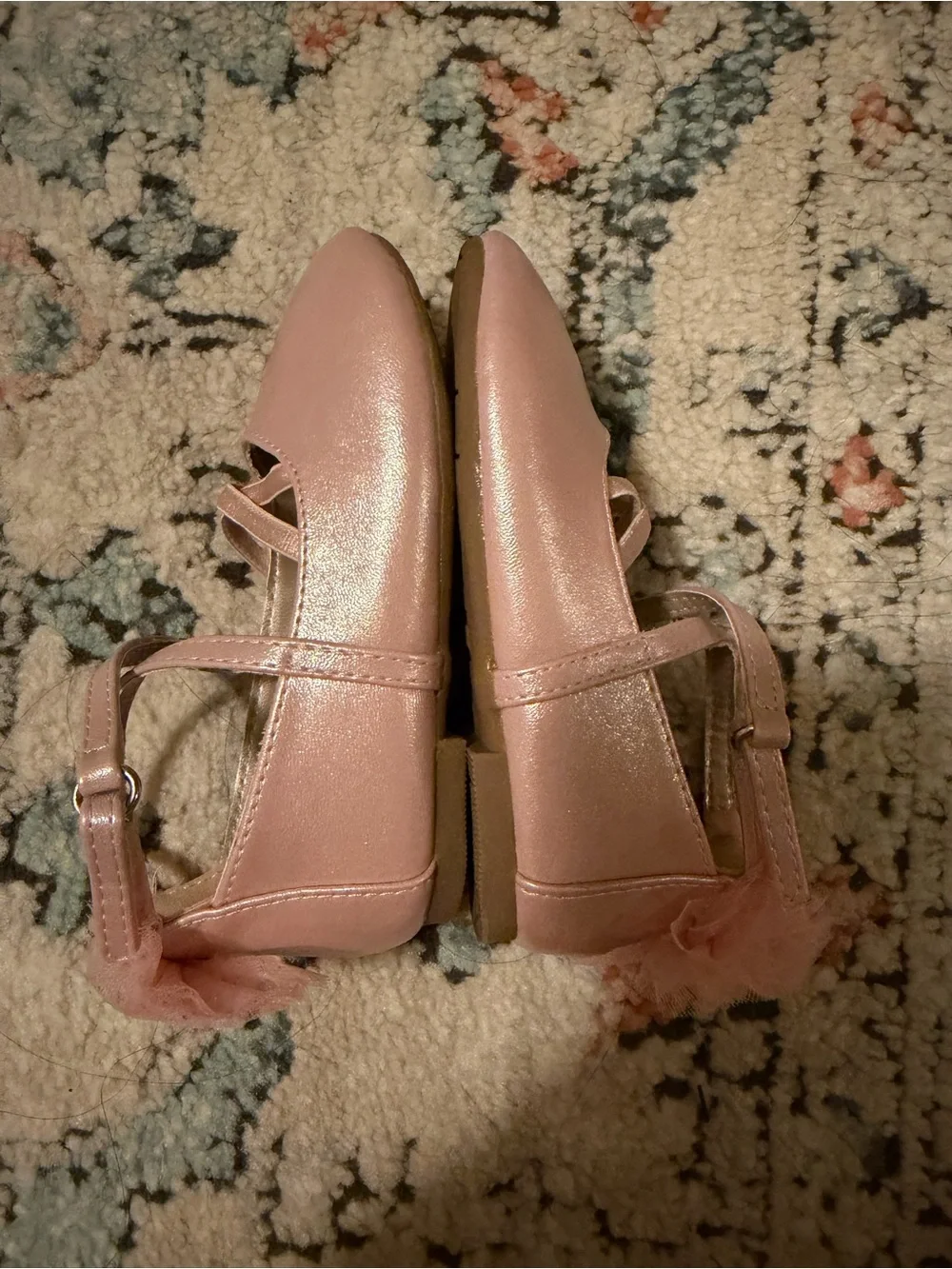 Gymboree Girls' Pink Mary Jane Ballet Flats like new worn twice size 7